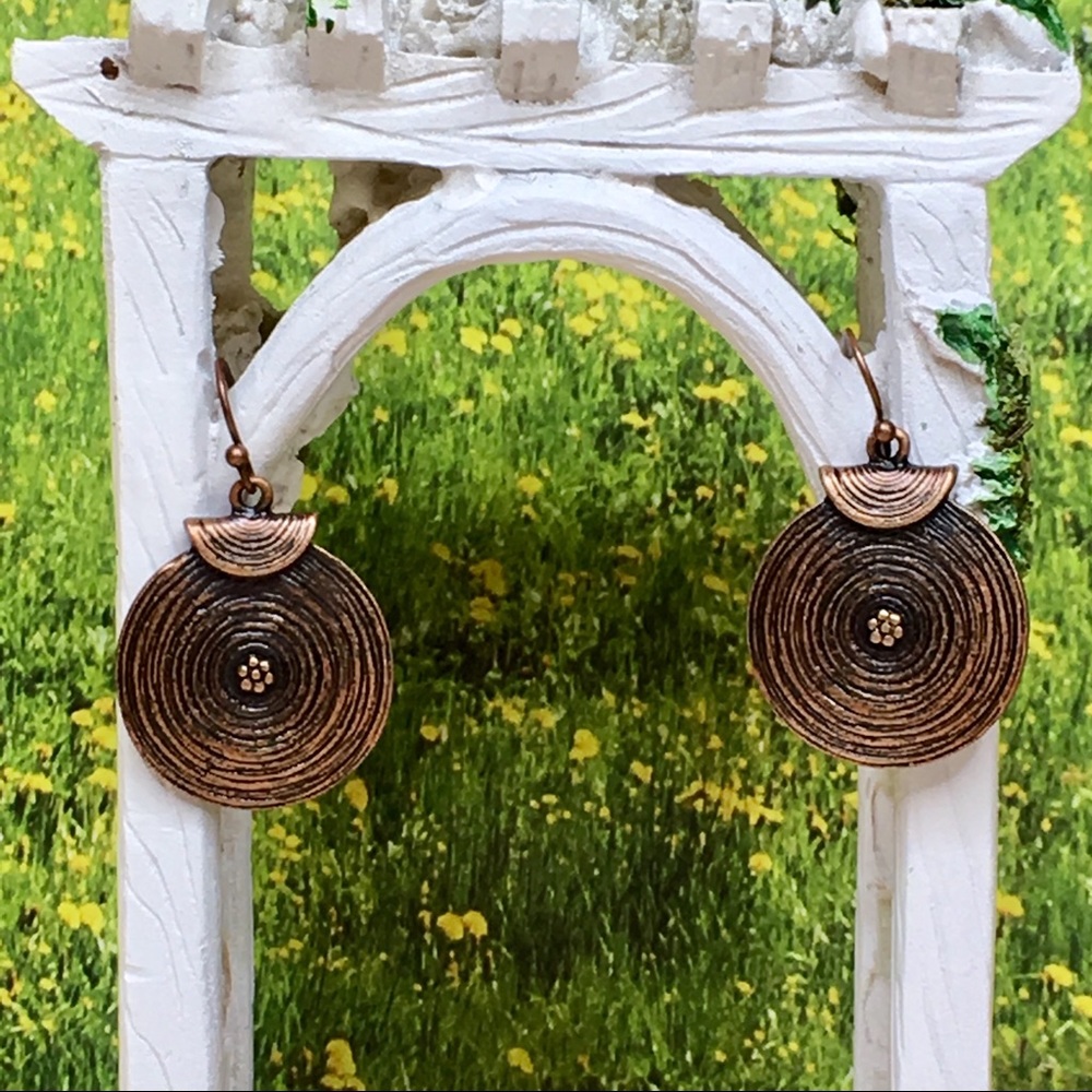 Boho Coin Earrings - Picture 4 of 7